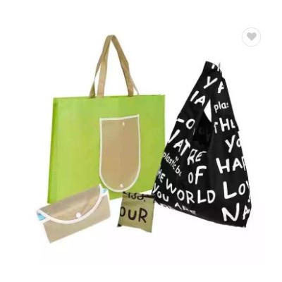 Sustainable Eco Friendly Collapsible Supermarket Grocery Recycle Pp Fabric Non Woven Tote Custom Reu