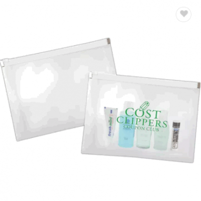 Cosmetic Pouch Travel Frosted Transparent PVC Toilet Cosmetic Bag Clear Make up Pouch with Zipper