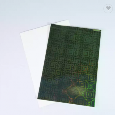 Metallized Holographic Paper for DIY Handcraft