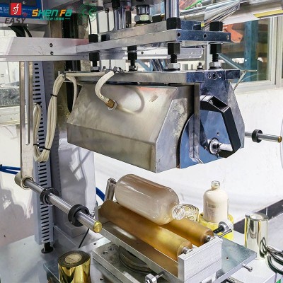 Flat & Curve Hot Foil Stamping Machine for Bottle Card Glass Ceramic