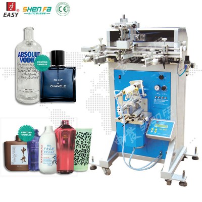 Glass Wine Bottle Screen Printer Silk Screen Printing Machine for Vodka