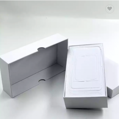 One-stop Service white Cell Phone Charger Recyclable Boxes Custom Design High Quality Mobile Phone P