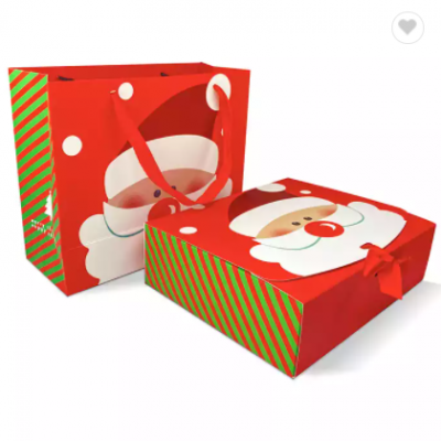 Hot sale christmas gift box packaging with magnetic lid high quality wedding gift box for guest