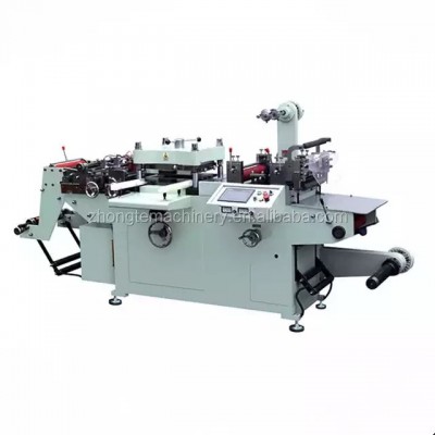 MQ-350 China Automatic Roll to Roll Adhesive Label Kiss Cut Die Cutting Machine