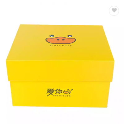 kids toys Cardboard Gift paper Box custom-made cute Gift bag shipping boxes custom logo with lids fo