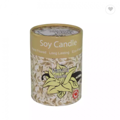 Wholesale eco-friendly cardboard paper diffuser round box for bougie candle packaging tube