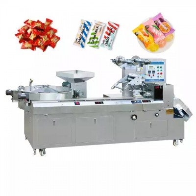 Multistyle chocolate wrapping machine hard gummy bear candy packing machine