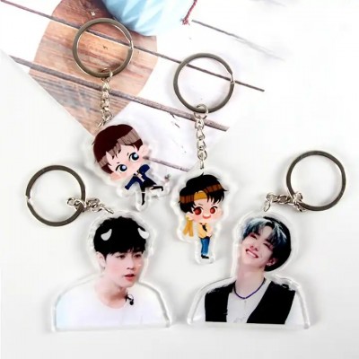 Printing Transparent Photo Card Printed Plastic Inkjet Printable Transparent Keychain