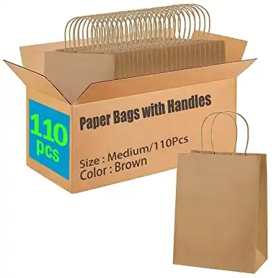 Brown Paper Bags with Handles