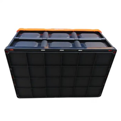 JOIN Wholesale Big Size Folding Turnover Box Plastic Foldable Storage Crate