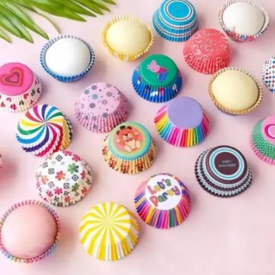 Good quality Custom Disposable Muffin Cups Muffin Baking Paper Cupcake Liners