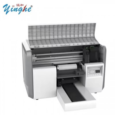 Yinghe brand YH-A3 UV Flatbed Printer small format with 1 pieces i3200 U1 HD Printer head A3 UV Flat