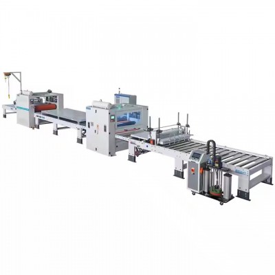 2024 Hot Selling Woodworking Machinery 5 Ft To 10 Ft Double-Sided Gluing Machine For Small Businesse