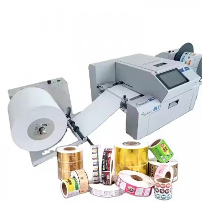 Easy Use Desktop Roll To Roll Inkjet Digital Label Printer colorful label printers